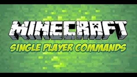 Minecraft 1.7.2 Single Player Commands list