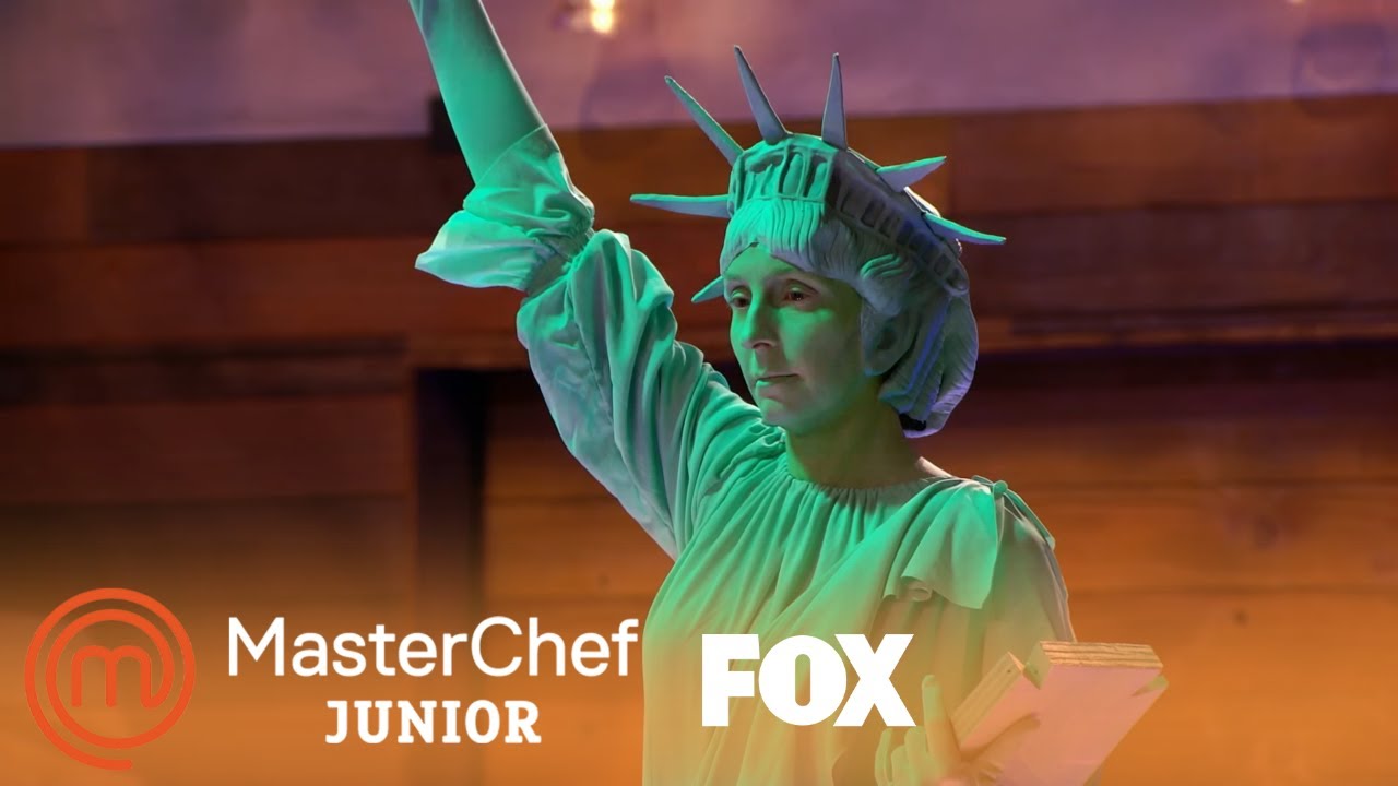 kids anka The Statue Of Liberty Talks To The Kids | Season 6 Ep. 6 | MASTERCHEF JUNIOR