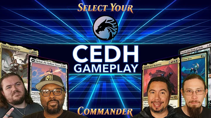 Battle Royale - cEDH Gameplay | Shalai and Hallar vs Kroxa and Kunoros vs Heliod vs Thrasios /Tevesh