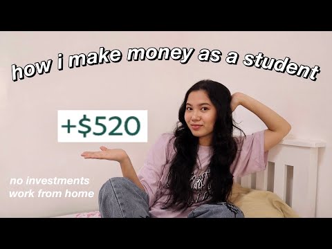 HOW I MAKE MONEY AS A STUDENT | business + answering freelancing questions | philippines