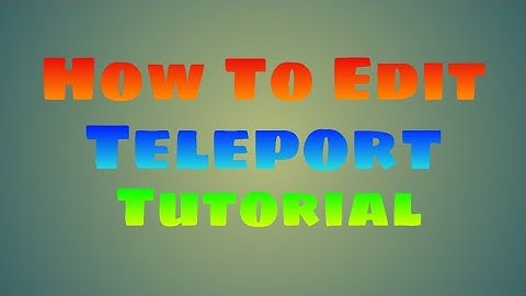 How To Edit Teleport Effect Tutorial in Kinemaster