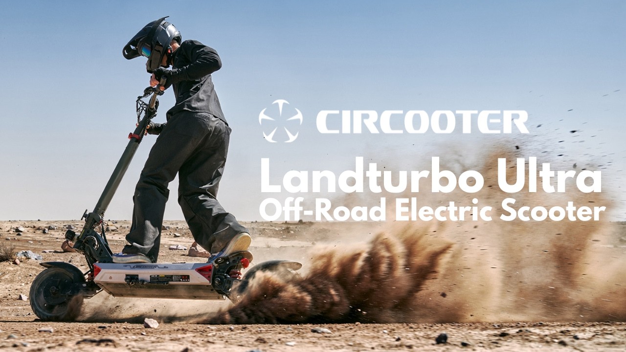 Watch the Circooter Landturbo Ultra official overview video on YouTube.