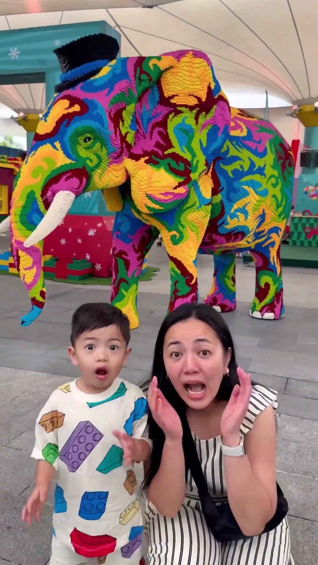 Wow big elephant surprise ????❤️?✅?