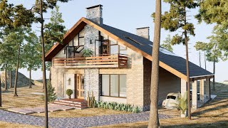 Amazing House Design | Sweet & Cozy with 3 Bedrooms + Home Office!