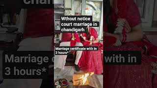 Court marriage shadi, chandigarh,court marriage registration in chandigarh #couple #marriage #proces
