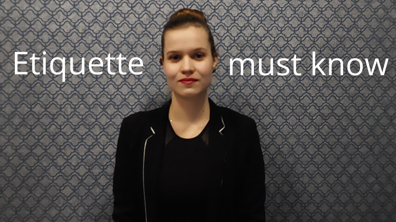 14 etiquette rules everyone should follow