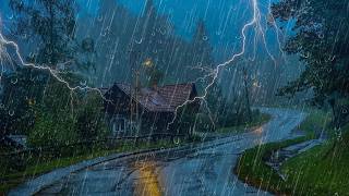 Sonido de Lluvia Relajante para Dormir - Lluvia y Truenos en Techo, Rain sound for sleeping 281