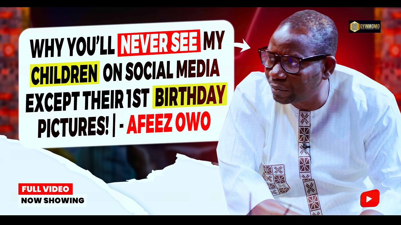 22 YEARS OF MARRIAGE & FRIENDSHIP WITH MY WIFE.... BUT I ONLY GET SERIOUS WHEN I'M BROKE - AFEEZ OWO