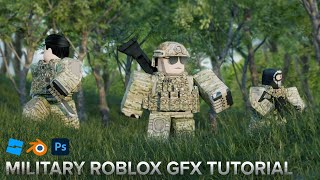 MILITARY ROBLOX GFX TUTORIAL [2024] screenshot 4