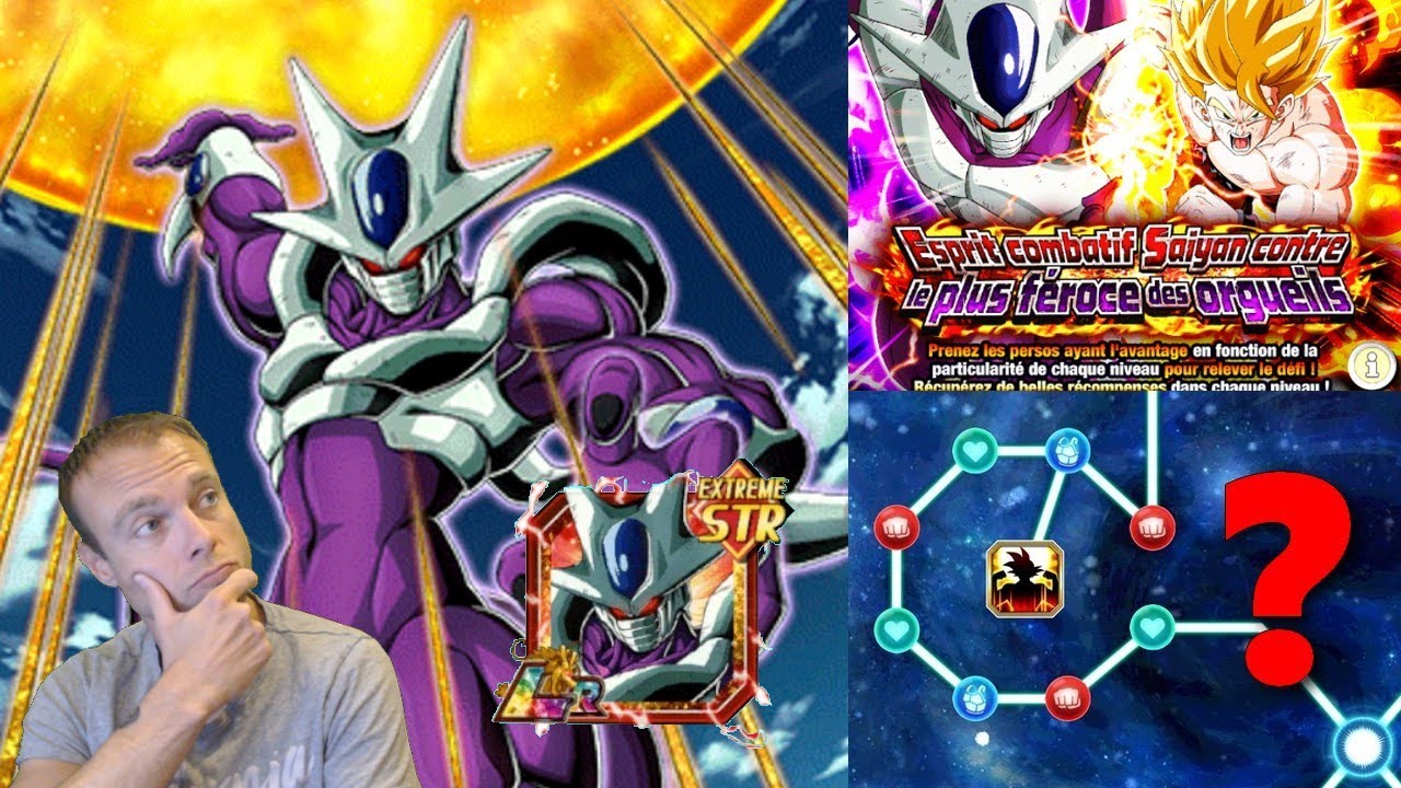 TEST COOLER LR PUI DANS LE NOUVEAU MODE DEFI ESPRIT COMBATIF SAIYAN