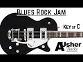 Tasty Blues Rock in C | Guitar Backing Track