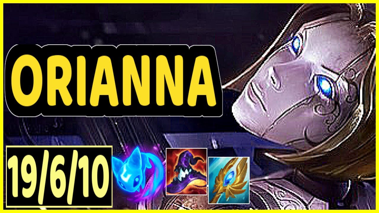 ORIANNA VS ZIGGS - 19/6/10 KDA MID GAMEPLAY