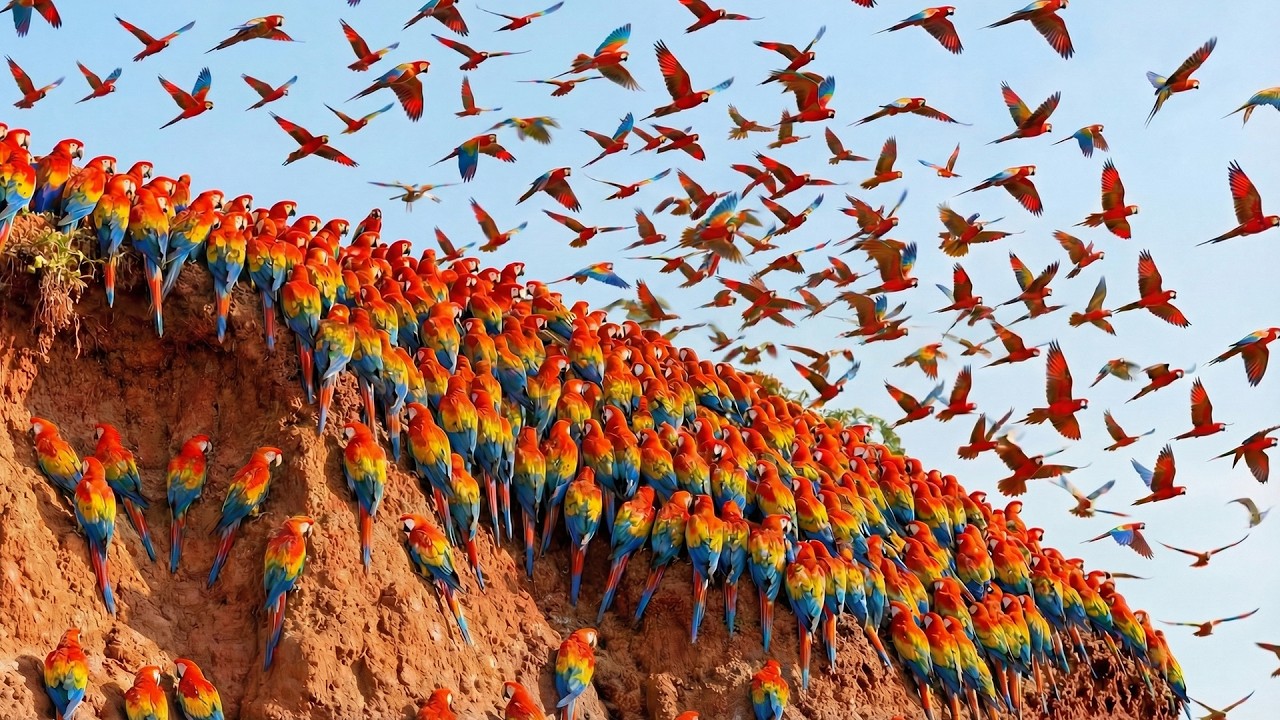 4K Relaxing Amazon: Hidden Rivers, Birds & Deep Forest Calm