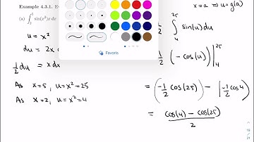 Calculus 2 (203) - 4.3 - Techniques of Integration for Definite Integrals (Video 1)