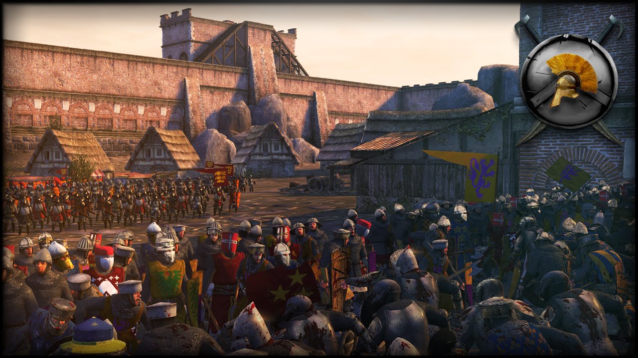 EPIC CASTLE SIEGE! - Medieval Kingdoms Total War 1212 AD Mod Gameplay