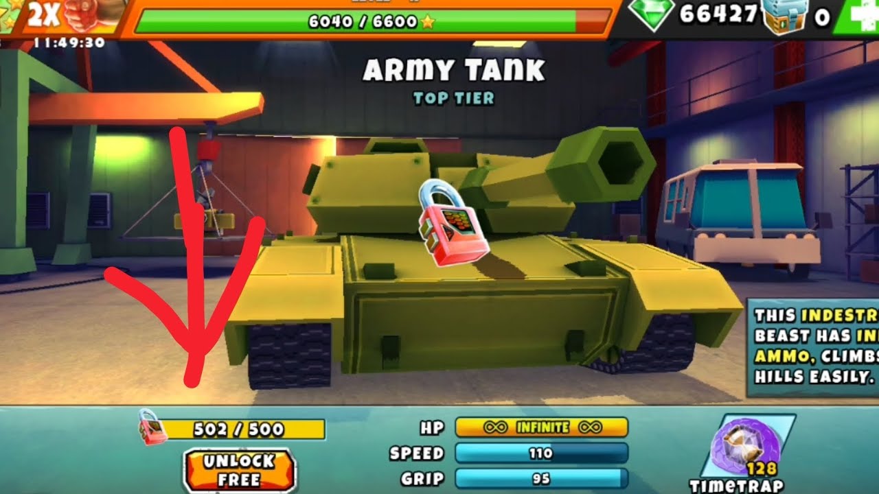Zombie Safari UNLOCK ARMY TANK 