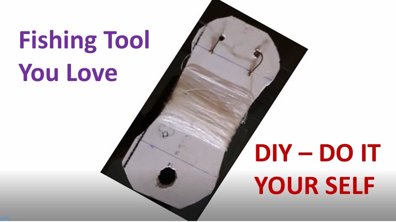 Best Fishing Tool DIY for Fishing Line and Hooks YouTube