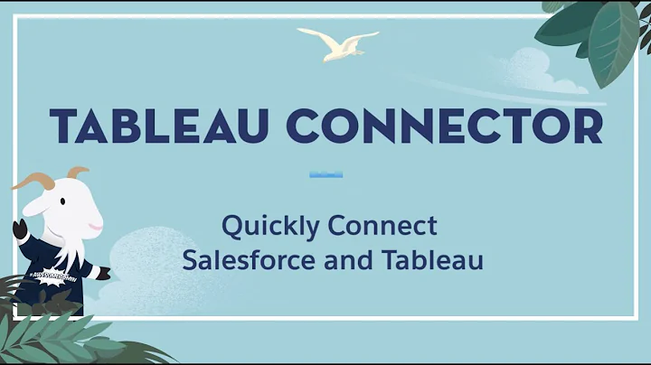 Tableau Connector - How Salesforce Administrators ...