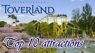 Top 10 Attractions Toverland 2022