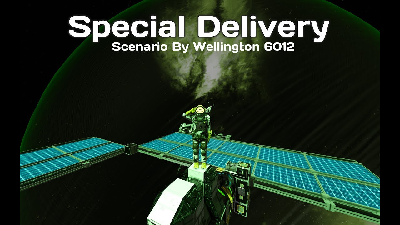 Space Engineers: Special Delivery Scenario Intro
