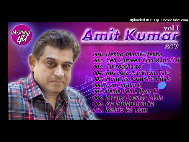 Amit Kumar | Hindi 80's Songs. class=