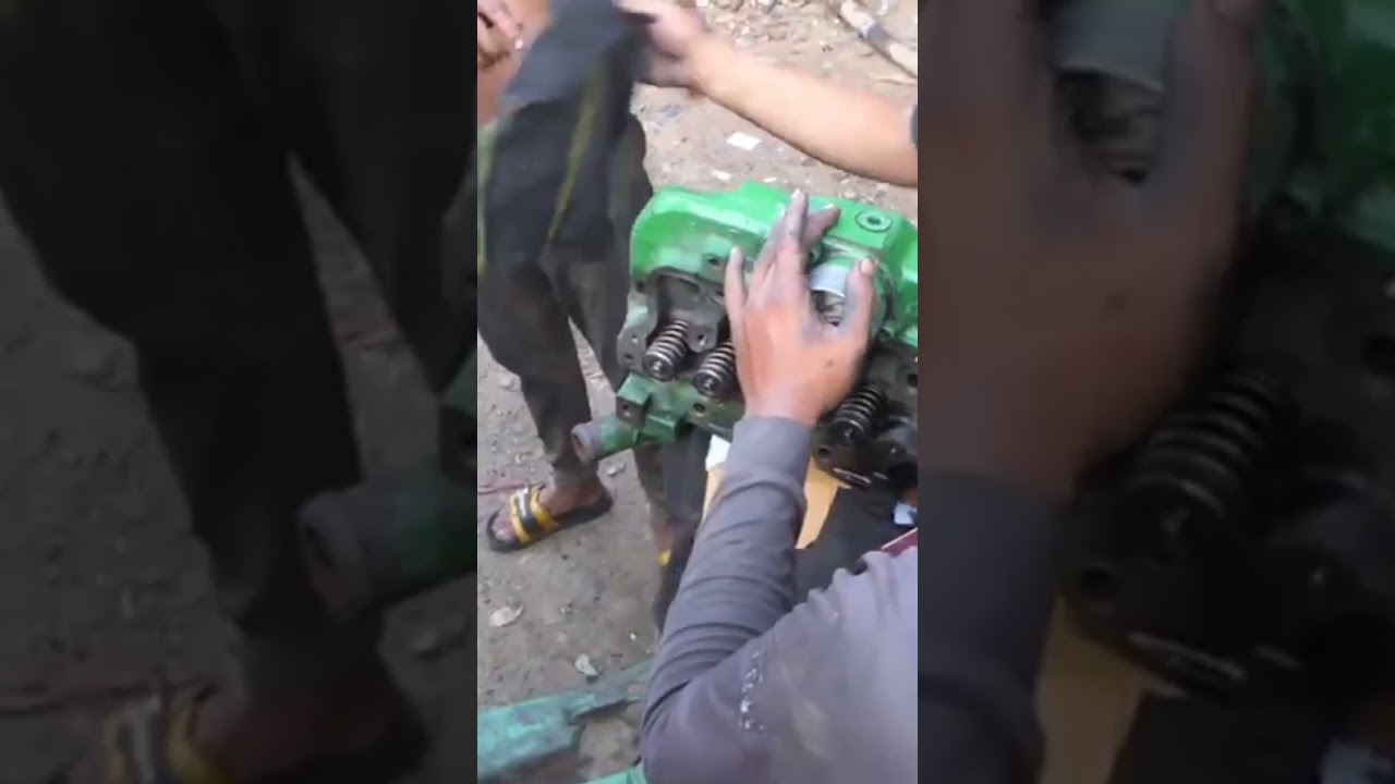 Installing Tractor Head Gasket 