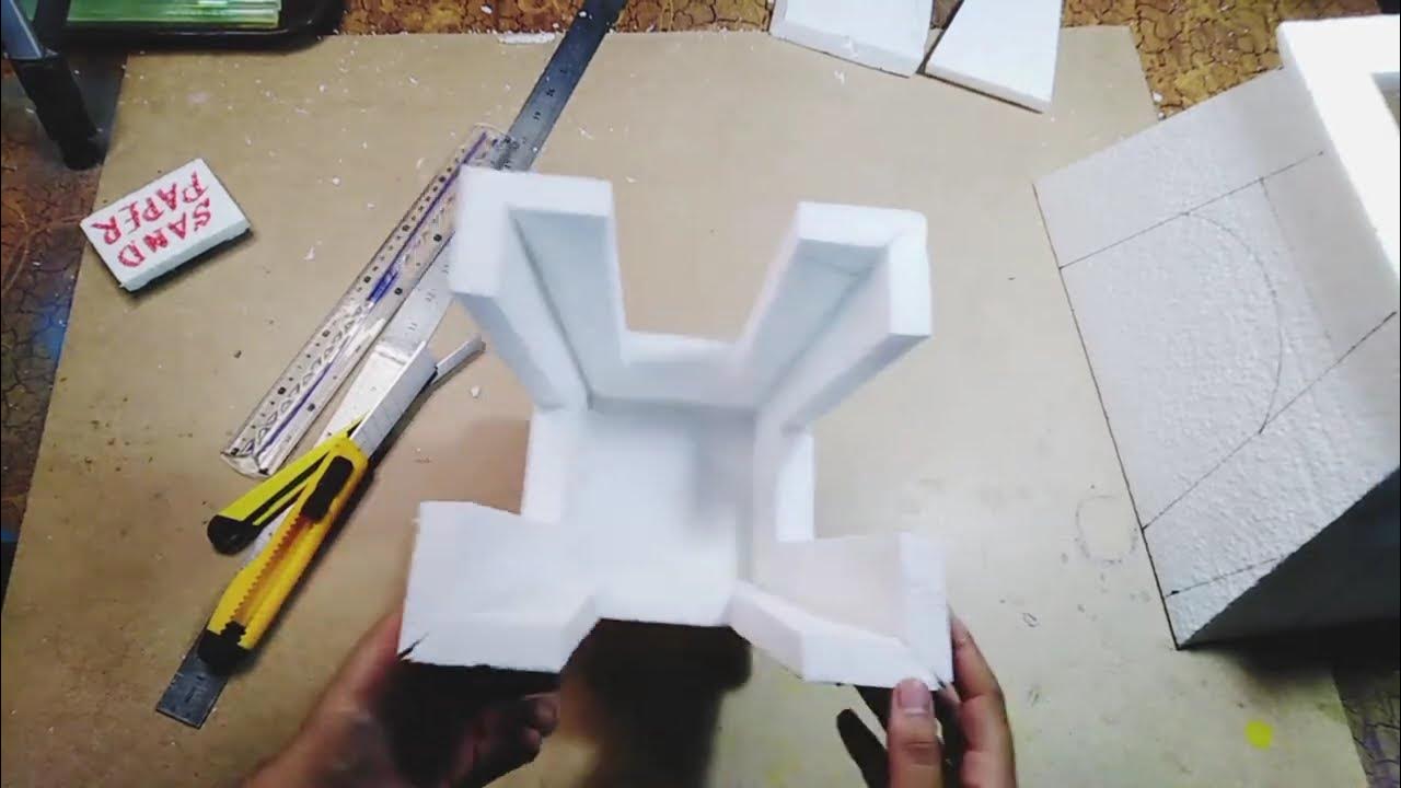 How to make Eiffel Tower with cardboard//handmade//art studio YouTube
