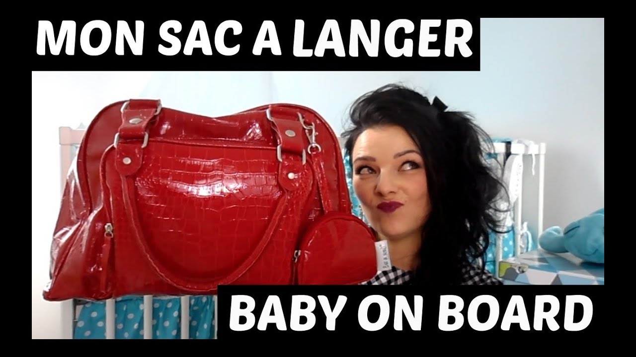 Sac A Langer BABY ON BOARD SIMPLY STAR - Puériculture & Eveil