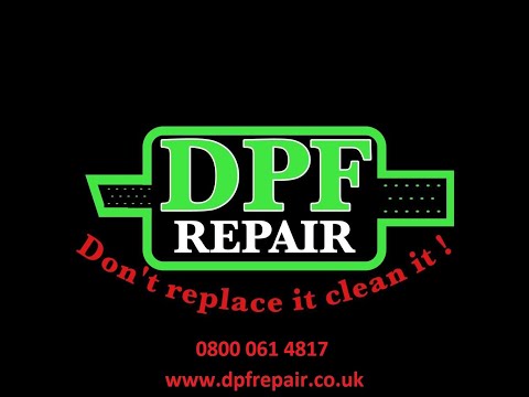 How to clean a DPF on a Jaguar XF. DPF Repair Hull