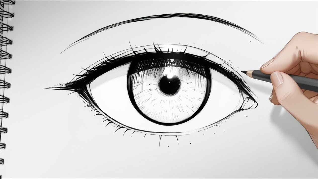 How to Draw Anime Eyes | Easy Step-by-Step Tutorial