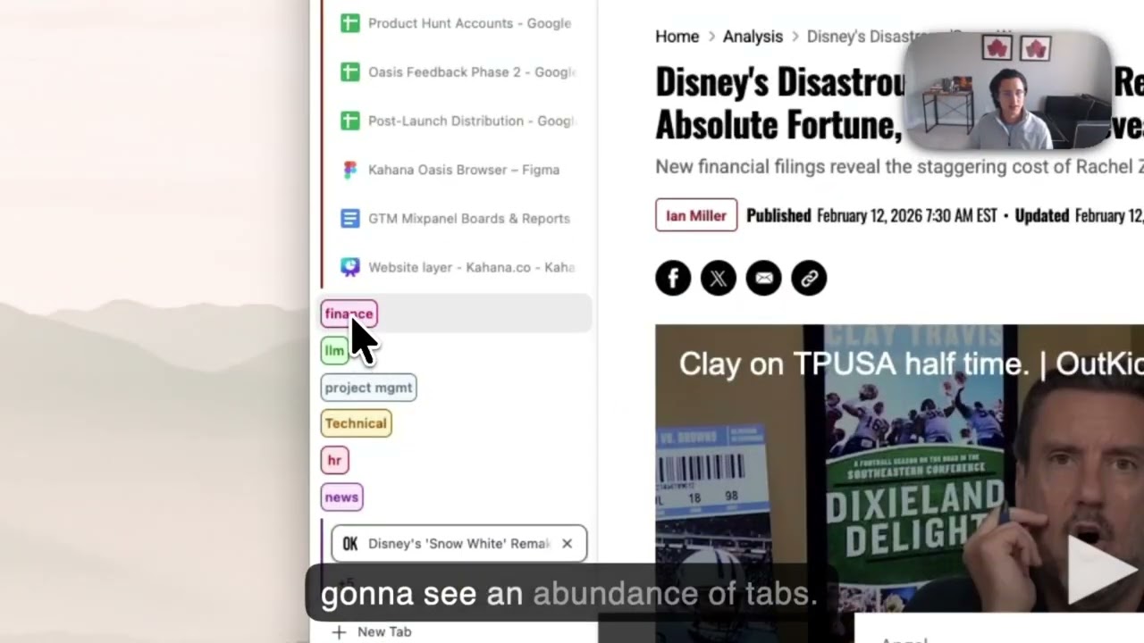 Oasis: The AI Browser That Finally Fixes Tab Overload (4-Minute Demo)