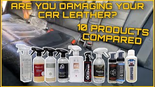 Top 10 Car Leather Cleaner Comparison | Best Leather Care Products Tested #leathercare 