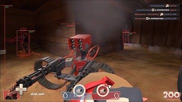TF2 - Lmaobox Premium Hacking in 2Fort [2016]