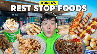 Korea's HUGE Food Court on Highway