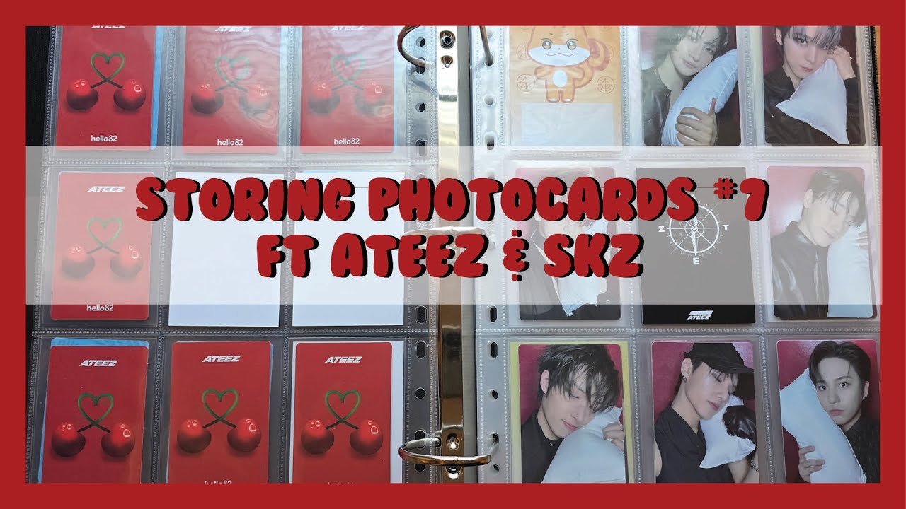 Хранение фотокарточек #7 | С участием Ateez и SKZ