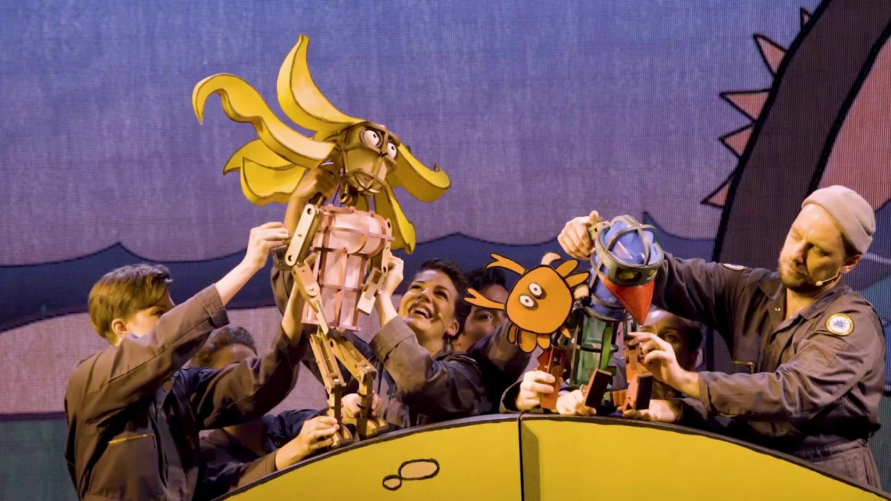 Part Puppet Show, part Pop Concert… All heart! Laser Beak Man at QPAC from 2 to 5 October 2019