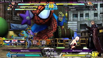 TSRB5 MvC3   Wenzel vs Rattana   LQF