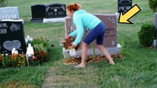 A mother notices something strange at her son’s grave and sets up a camera. What she discovered sho.