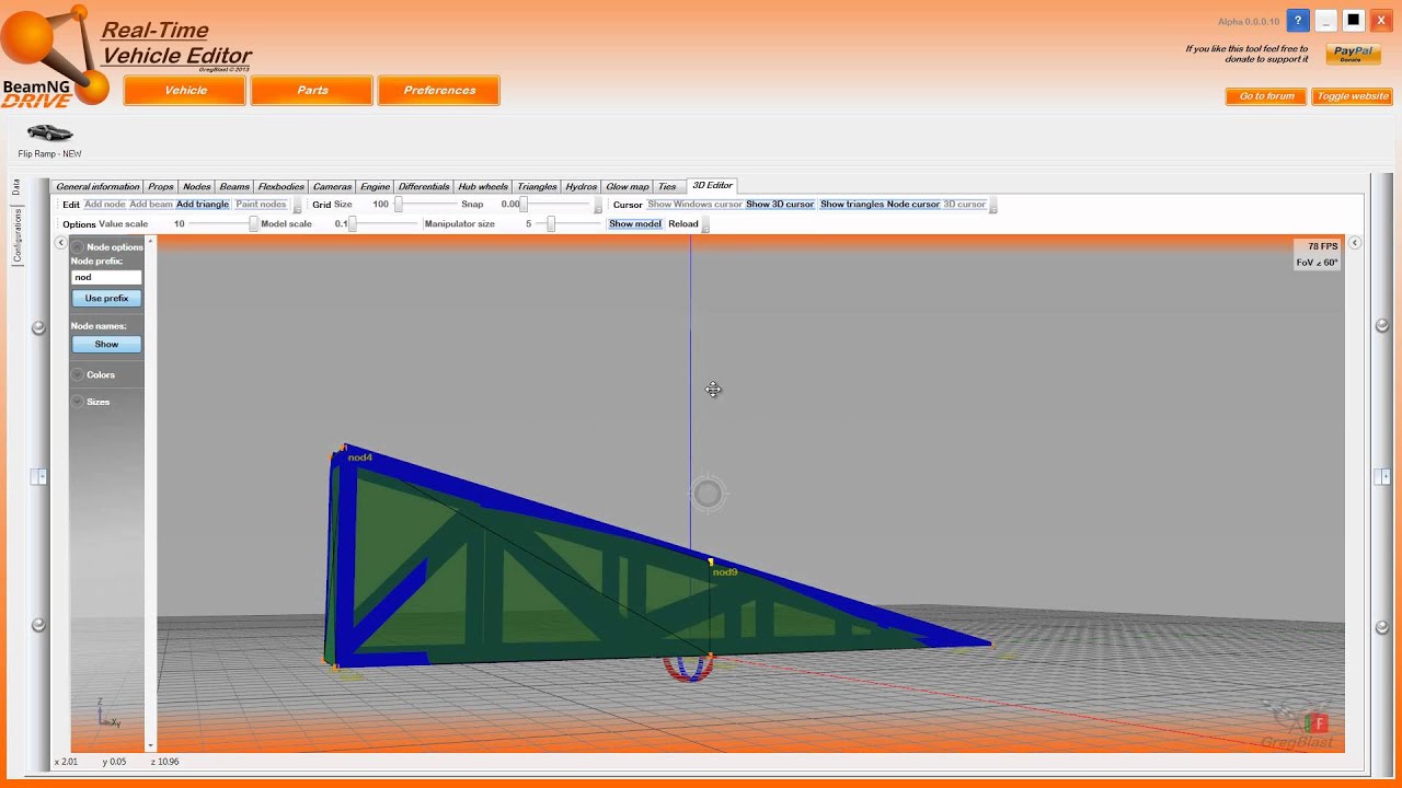 Loading Ramp Beamng BeamNG.drive RTVE - Creating the Flip Ramp from scratch - YouTube