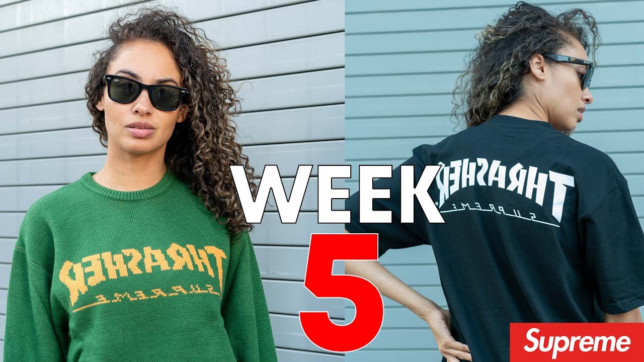 x THRASHER UNBOXED: WEEK 5 LOOKBOOK! Did I Cop? - YouTube