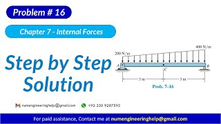 Celebrity *7–16. Determine the internal normal force, shear force, and moment#statics Wealth