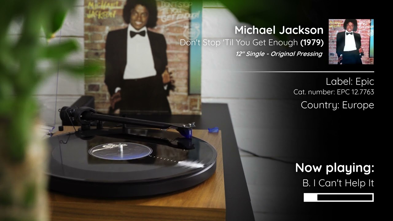 Michael Jackson - Don't Stop 'Til You Get Enough (1979, 12