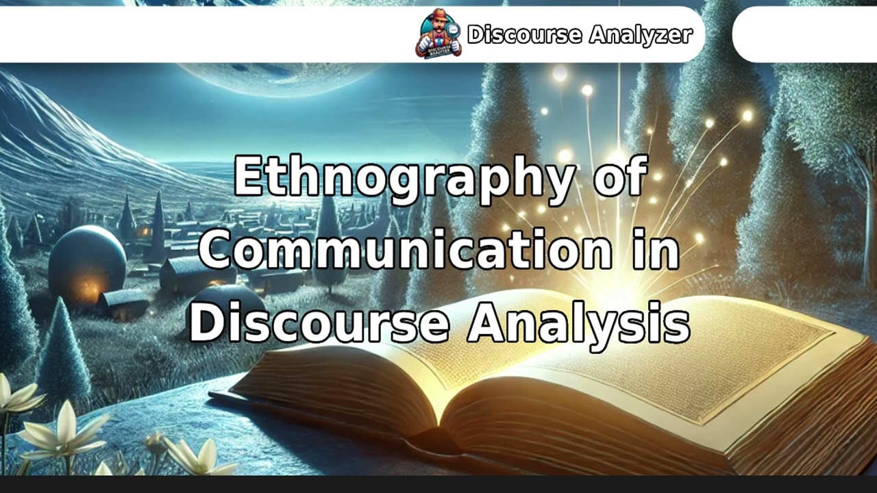 Ethnography of Communication in Discourse Analysis.