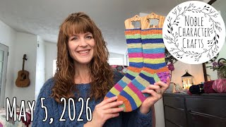 May 5, 2026 - Billie Cardigan, Sock Knitting, The World’s Simplest Mittens