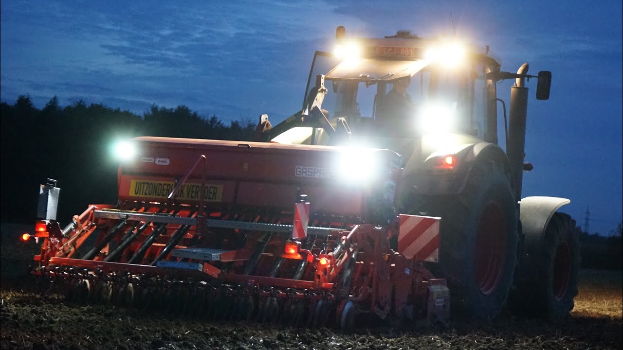 Sowing Grain | Claas Axion 810 | Gaspardo maschio