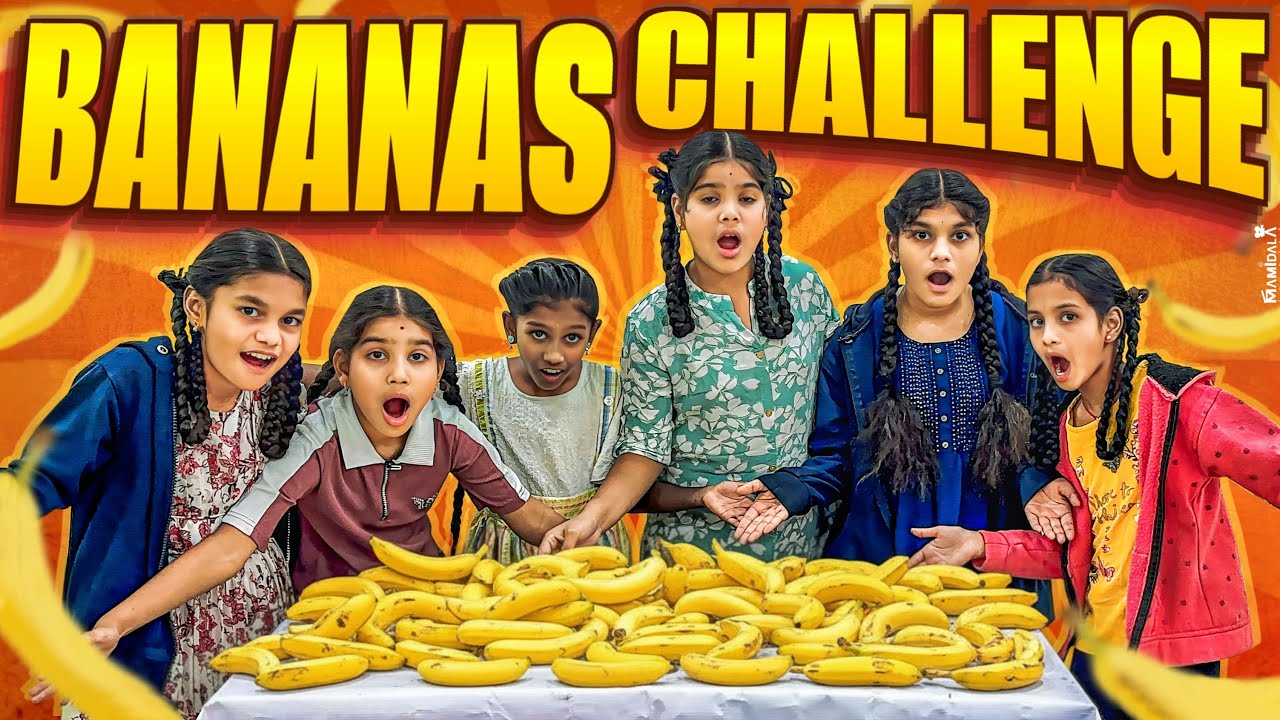 BANANA CHALLENGE WITH COIN TASK|| funny games || childrens games || rider mallesh atoz videos