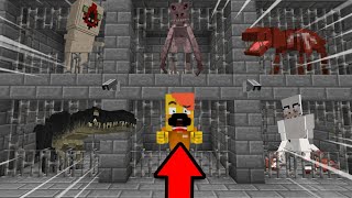 Escape from the "SCP Prison" that can never escape?! Help me.ᅲᅲ!! [ Minecraft ]