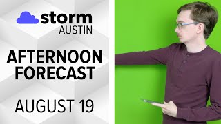 Tracking Mid-Week Rain Chances | Afternoon Forecast (8/19/25)