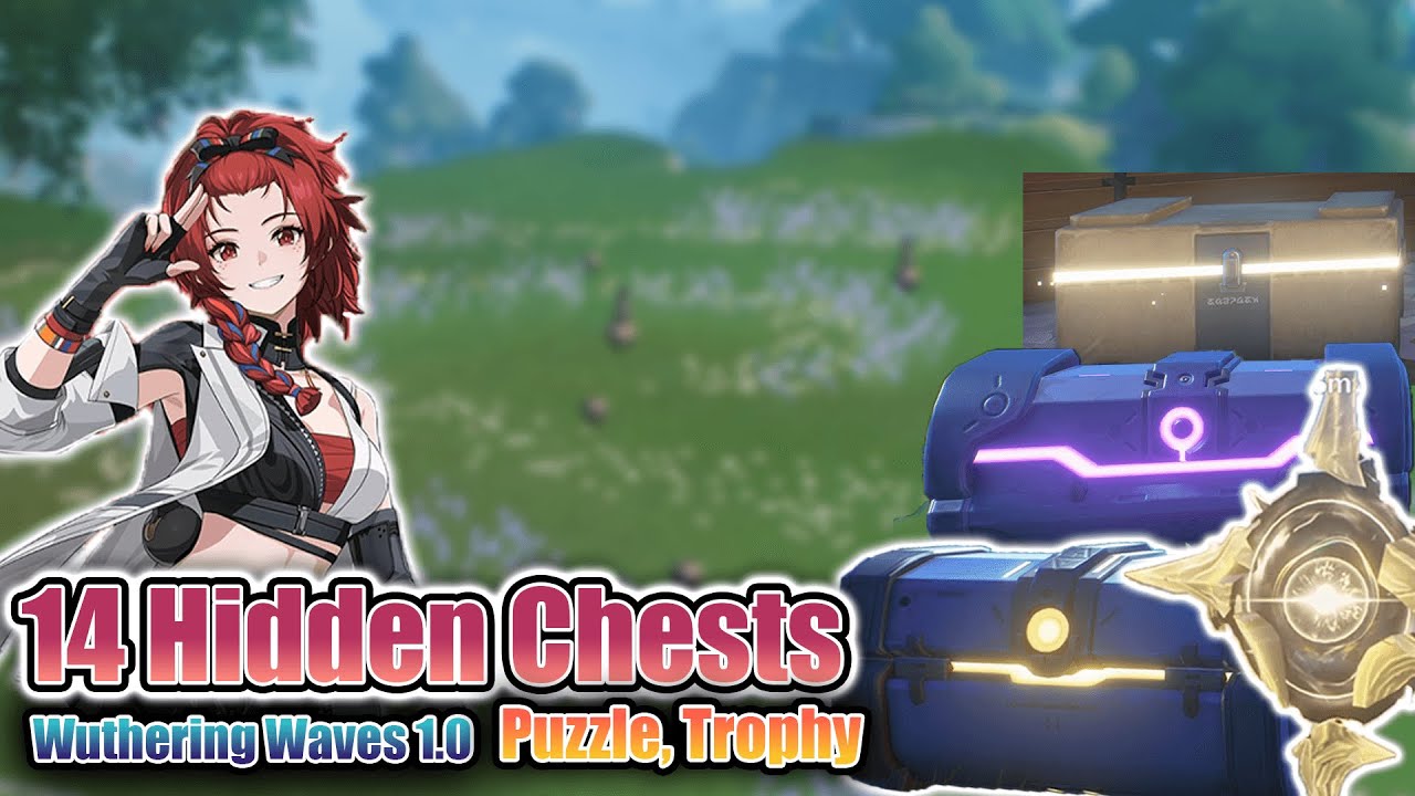 14 Hidden Chests, Puzzle, Trophy #1 | Wuthering Waves 1.0 - YouTube