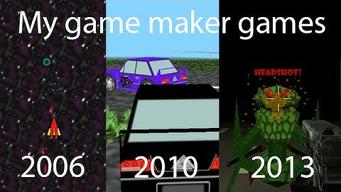 My game maker games 2006 - 2013